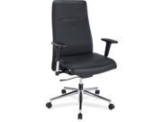 Suspension Chair 26 x26 x45 Leather Black