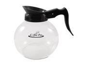 Coffee Pro Replacement Decanter for Decaffeinated Coffee 12 Cup Glass