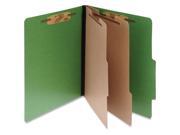 Acco 15665 ColorLife Presstex Classification Folder Letter 8.50 W x 11 L 3 Expansion Presstex Acrylic 2 Dividers Green 10 Box