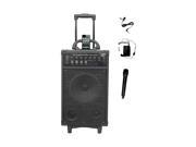 Pyle Pyle Pro PWMA890UI 500 Watt Dual Channel Wireless Rechageable Portable Pa System