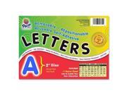 Pacon Corporation PAC51653 Self Adhesive Letter Fade Resistant 2in. 159 Characters Blue