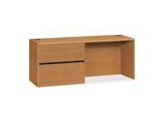 HON 10748L 10748LCC Credenza 72 W x 24 D x 29.5 H Wood Harvest Laminate