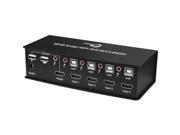 Siig 4x1 Usb Hdmi Kvm Switch With 4kx2k & Pip