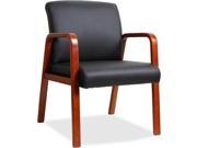 Wood Guest Chair 24 x25 5 8 x33 1 4 Black Cherry