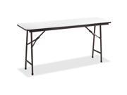 Folding Banquet Table 60 x18 Gray