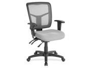 Swivel Midback Chair 25 1 4 x23 1 2 x40 1 2 Black Gray