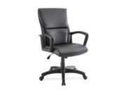 Midback Exec Chair 27 1 4 x28 1 4 x47 1 2 Black