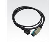 VeriFone CBL282 030 02 A VX820 RS232 RJ45 Coiled Cable