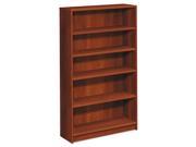 HON HON1875CO 1870 Series Bookcase Five Shelf 36w x 11 1 2d x 60 1 8h Cognac