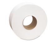 North River Jumbo Roll Tissue 2 Ply White 3 1 2 x 1000 12 Rolls Carton CSD4097