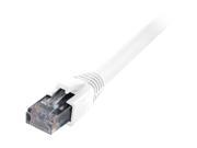 10FT CAT5E PATCH CABL WHITE 350 MHZ SNAGLESS