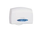 Coreless Jrt Tissue Dispenser 14 3 10W X 5 9 10D X 9 4 5H White