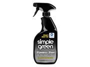Simple Green SMP 18300 Stainless Steel One Step Cleaner Polish 32oz Spray Bottle