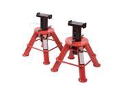 1210 10 Ton Low Height Pin Type Jack Stands Pair