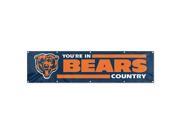Chicago Bears 8 Wide Official Tailgate Banner