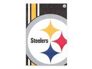 Party Animal Pittsburgh Steelers Bold Logo Banner United States 36 x 24 Lightweight Dye Sublimated Polyester