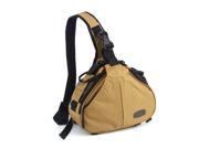 Caden K1 Waterproof Fashion Casual DSLR Camera Bag Case Messenger Shoulder Bag for Canon Nikon Sony