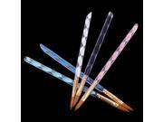 5pcs 2-Way Acrylic Nail Art Pen Brush Cuticle Tips Set