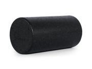 ProSource High Density Extra Firm Foam Roller for Muscle Therapy and Balance Exercises 12â€�x6â€�, Black