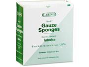 Medline PRM4412 CARING Woven Gauze Sponge 12 Ply 4 x 4 50 Box White