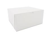 Sch 0989 Tuck Top Bakery Boxes White Paperboard 12 x 12 x 6