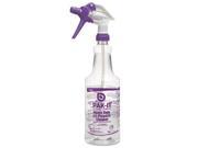 Color Coded Trigger Spray Bottle 32 oz Purple Heavy Duty All Purpose Cleaner