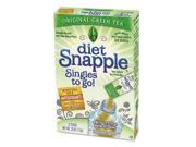 Jls 33619 Iced Tea Singles To Go, Diet Green Tea, 0.25 Oz Stick, 6/box