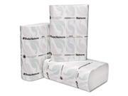 Boardwalk 38GREEN Green Plus Multifold Towels 9 1 8 x 9 1 2 White 250 Pack 16 Packs Carton 1 Carton