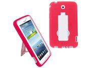 KIQ (TM) White / Red Heavy Duty 2-in-1 Silicone Hybrid Case for Samsung Galaxy Tab 3 7 KIQ (TM) White / Red Heavy Duty 2-in-1 Silicone Hybrid Case for Samsung Galaxy Tab 3 7