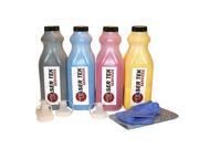 Laser Tek Services ® 4 Pack Toner Refill Kit for the Lexmark C910 C910dn C910fn C910n C912 C912fn C912dn C912n 12N0771 Laser Tek Services ® 4 Pack Toner Refill Kit for the Lexmark C910 C910dn C910fn C910n C912 C912fn C912dn C912n 12N0771