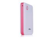 Portable 5V 0.5A/1A/2A Dual USB Ports Battery Charger Power Bank For Samsung Galaxy S5 S4 S3 Note 2 3 Smartphones Tablet MP3 MP4 PSP etc. - Pink