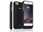 Mpow Apple MFI Certified 3100mAh External Battery Backup Phone Case with Built in Kickstand for iPhone 6