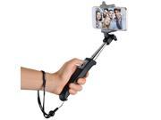 Mpow New Version iSnap Y One piece Portable Self portrait Monopod Extendable Selfie Stick with built in Bluetooth Remote Shutter for Travels Family Friends an