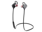 Mpow Magneto Wearable Bluetooth 4.1 Wireless Sports Headphones In ear apt X Stereo Earbuds Headsets with 8 Hour Mic Talking Time for Running Exercise Black Gray