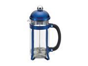 BonJour Coffee 51282 8 Cup Maximus French Press Blue