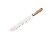 Cake Boss Wooden Tools and Gadgets 10 Inch Stainless Steel Icing Spatula