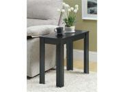 Monarch Specialties Black Oak Accent Side Table i3110