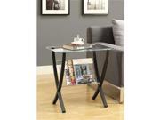 Monarch Specialties Cappuccino Bentwood Magazine Table i3021