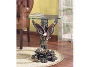 Zingz Thingz Flying Eagle Glass Top Table 57070215