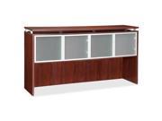 Lorell Ascent Series Mahogany Laminate Furniture Mahogany LLR68710