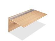 Lorell Concordia Srs Latte Laminate Desk Ensemble Latte LLR81913