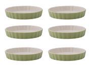 Harold Import Creme Brulee Dish Sage, Set Of 6