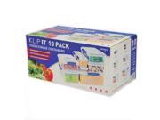 Sistema Klip It Ten Pack Food Storage Containers