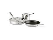 UPC 011644905187 product image for All-Clad Stainless Steel Tri-Ply 5 Piece Nonstick Cookware Set | upcitemdb.com