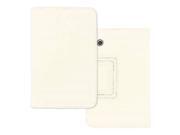 Samsung Galaxy Tab 2 Case, MPERO Collection Leather Folio Stand White Case for Samsung Galaxy Tab 2 7.0 Samsung Galaxy Tab 2 Case, MPERO Collection Leather Folio Stand White Case for Samsung Galaxy Tab 2 7.0