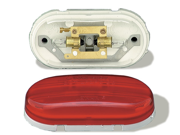 UPC 008937314375 product image for Grote 45432 Oval Red Incandescent Trailer Clearance Marker Light | upcitemdb.com