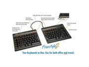 Kinesis Freestyle2 Ergonomic Keyboard with 9 Separation for Mac by DSI