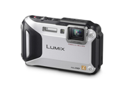 Lumix DMC-TS5 Digital Camera (Silver)