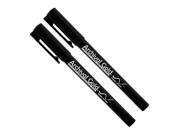 UPC 750323666161 product image for Delkin Devices Pen Safe, Package of Two Safe Marking Pens for CDs and DVDs, Bla | upcitemdb.com