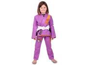 UPC 619159329537 product image for Tatami Fightwear Meerkatsu Kids Animal BJJ Gi - M0 - Purple | upcitemdb.com
